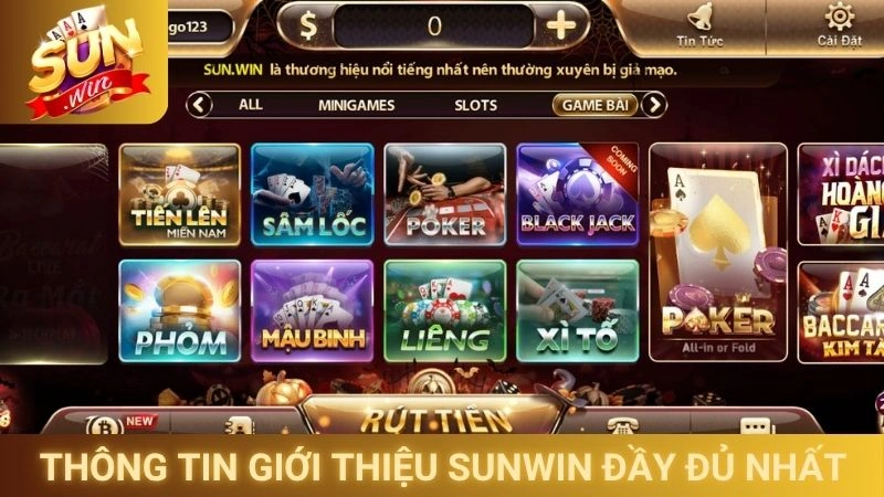 Giới Thiệu Sunwin - Thông Tin Chính Thức Về Cổng Game Uy Tín 1 Thông tin giới thiệu Sunwin đầy đủ nhất