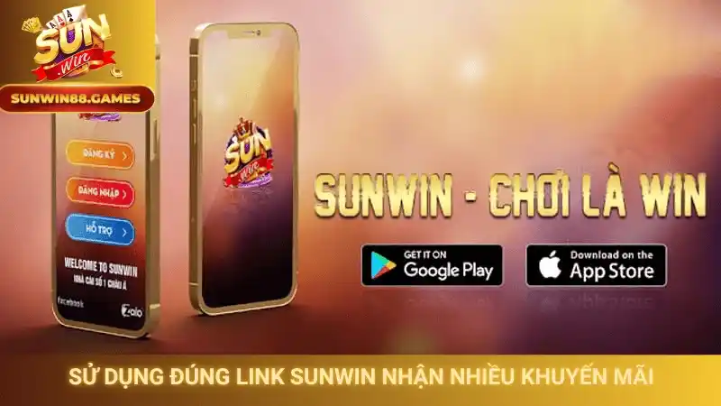 Sử dụng đúng link vào Sunwin để nhận nhiều khuyến mãi giá trị