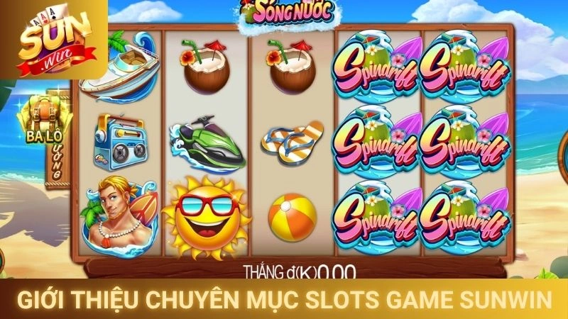 Giới thiệu chuyên mục slots game Sunwin