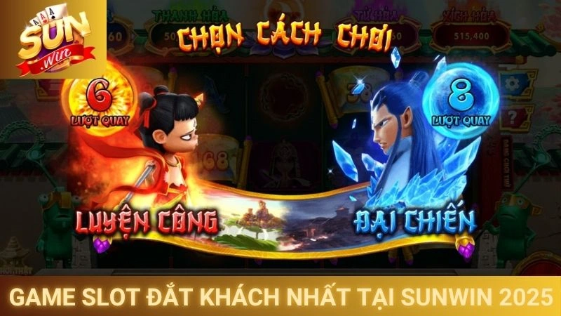 Game Slot đắt khách nhất tại Sunwin 2025